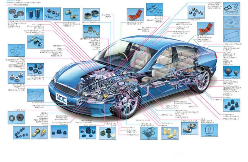 汽車油封丨可能你想不到，汽車上面橡膠制品有快二百件